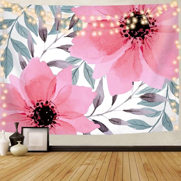 Chic Floral Bohemian Spring/Summer Wedding/Party Indie Tapestry Wall Decor/Art - Picture 5 of 5